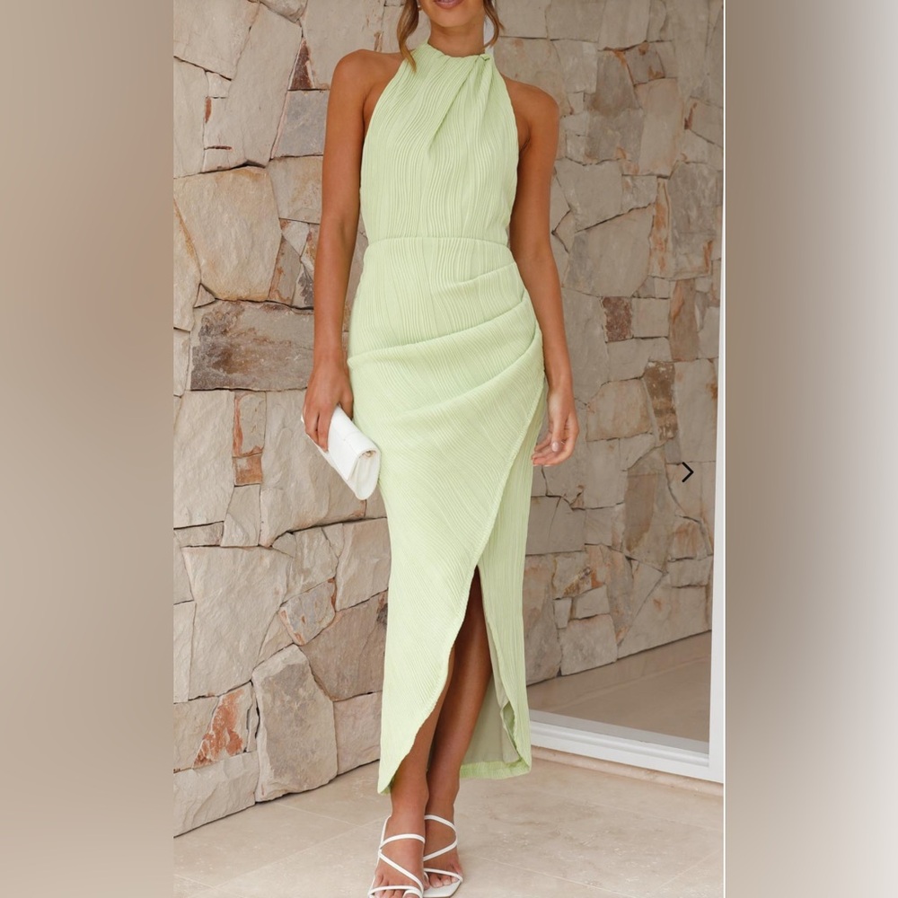 Green Wedding Guest Dress Toperth